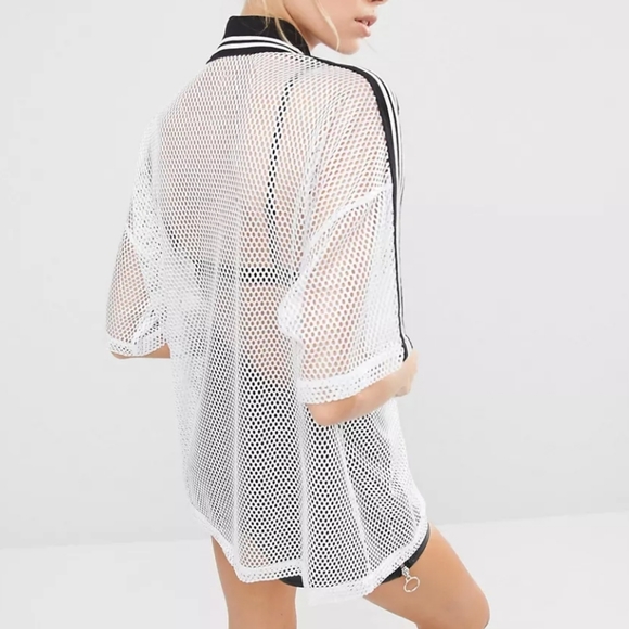 UNIF Laser Cut Polo Shirt Very Rare Size M NWOT'S - Picture 3 of 12